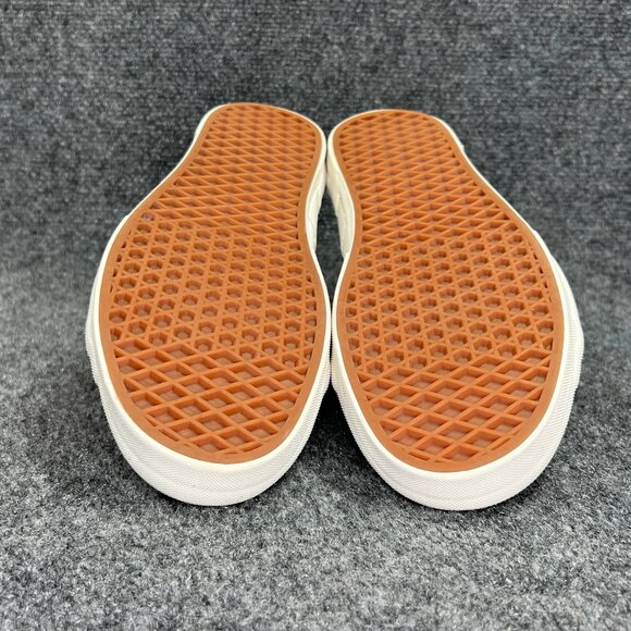 Vans Old Skool Shoes Mens Size 12 Tan Suede Leather Low Lace Retro Skate Sneaker - Picture 10 of 11